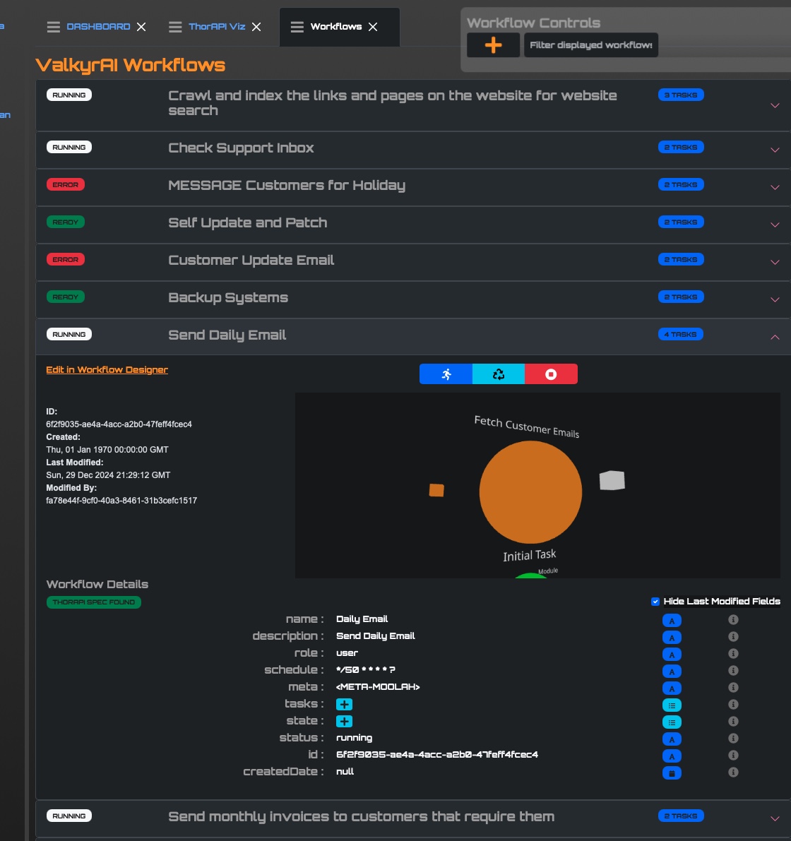 Workflow Studio screenshot